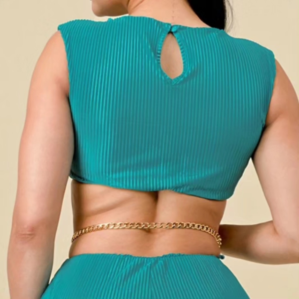 Chain Belt Dress